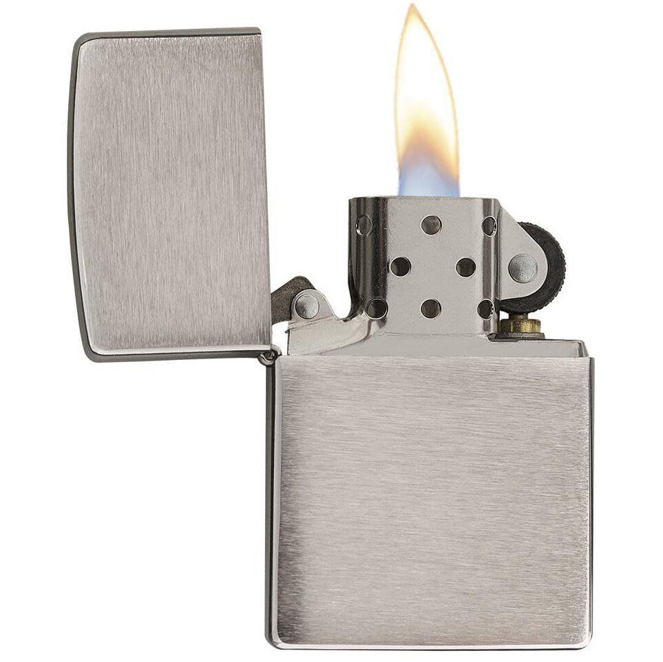 Запальничка Zippo 200 CLASSIC brushed chrome