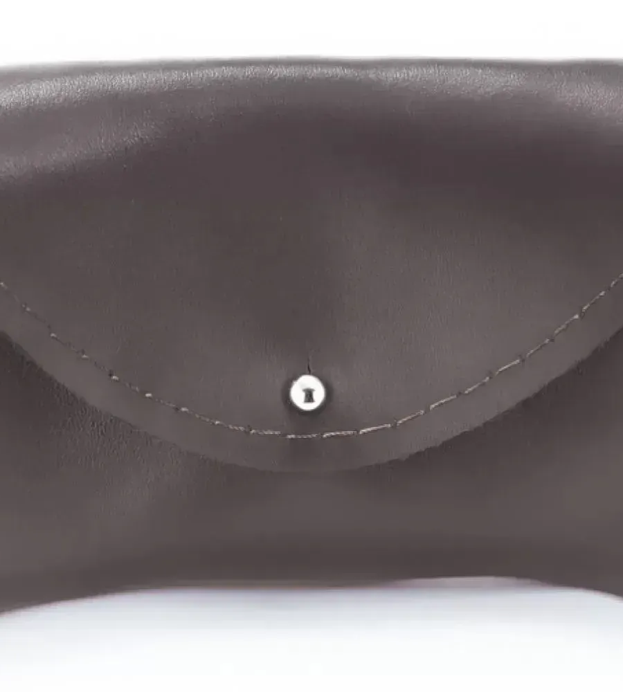 Leather Case for glasses brown